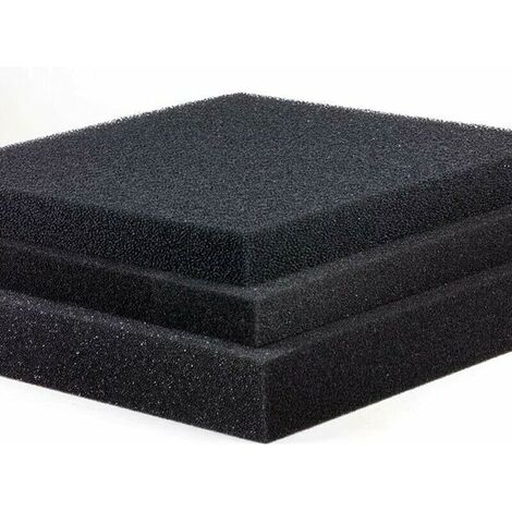Filtre pour Aquarium, Filtre en Mousse biochimique d'aquarium, éponge filtrante biochimique, Epaisseur :4cm, 50x50cm Versailles
