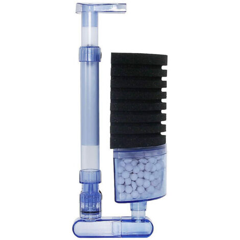 Filtre pour aquarium, filtre éponge biochimique ultra-silencieux pour aquariums, pompe à air pour aquariums d'alevins, filtre éponge.
