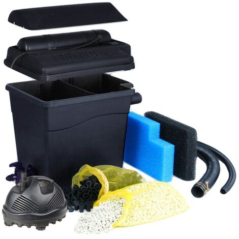 Ubbink Filtre pour bassin de jardin FiltraClear avec UVC 5 W/9 W Elimax