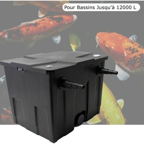 Filtre Pour Bassins De Jardin Et Étangs Jusqu'à 12000 Litres Sans Poissons