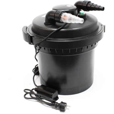 Filtre Pour Bassins De Jardin Sous Pression, UV 11W, Jusqu'à 8000 L. Volume de 20 litres