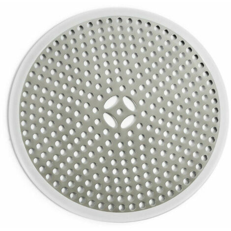 Filtre pour bonde de douche, Grille de douche en acier inoxydable, Gris