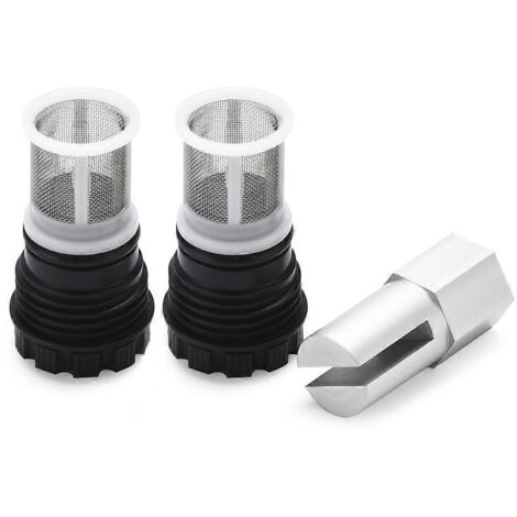 Filtre pour chauffe-eau instantané et outil de retrait du filtre d'entrée