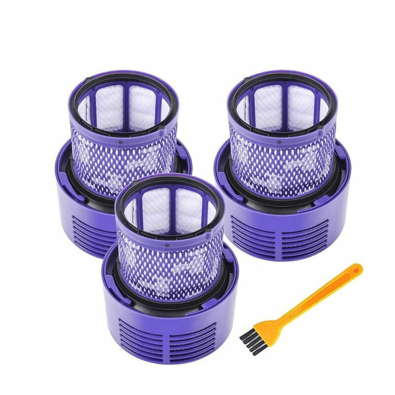 Filtre pour Dyson V10, 3 Filtres Pour Dyson V10 SV12 Aspirateur Accessoire Sans Fil