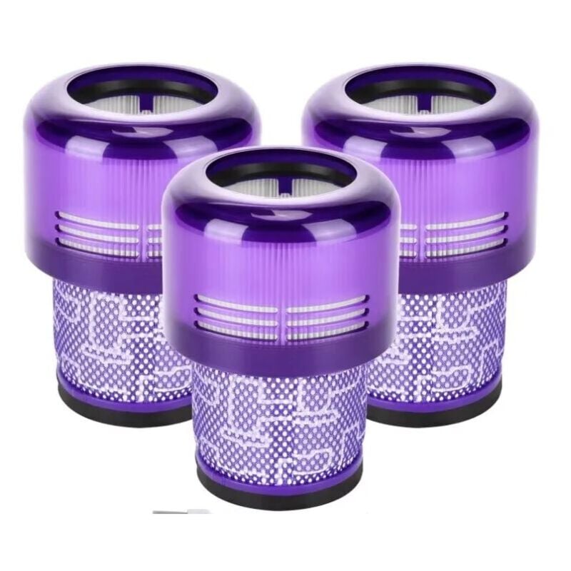 Forehill - Filtre Pour Dyson V11, 3 filtres Pour Dyson Aspirateur V11 Absolute Extra Pro Animal Torque Drive V15 Detect