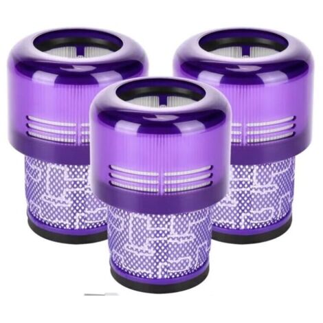 Filtre Pour Dyson V11, 3 filtres Pour Dyson Aspirateur V11 Absolute Extra Pro Animal Torque Drive V15 Detect