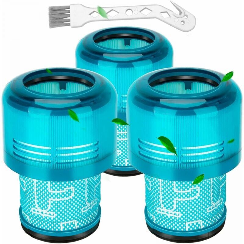 Filtre pour Dyson V15,3 Packs Filtres de remplacement pour Dyson V11 V15 SV14 SV17 SV22 Detect Animal Absolute Extra Pro Torque Drive Motorhead