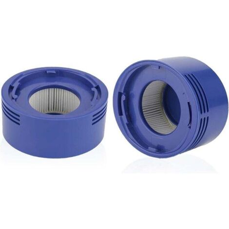Filtre Pour Dyson V7 V8, Post-Moteur Filtre HEPA Pour Dyson,Remplace Filtre Mélange de Matériaux Standard (2 Post Filtre)