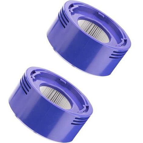 Filtre Pour Dyson V7 V8,Post-Moteur Filtre HEPA Pour Dyson,Remplace Filtre Mélange de Matériaux Standard (2 Post Filtre)