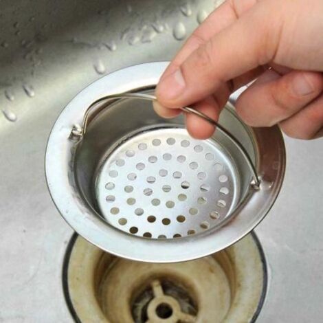 Filtre Pour Evier en acier inoxydable Lavabo Universel Portable