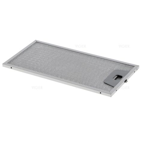 Filtre pour hotte 290x145x8mm – Métal anti graisse – Efficacité optimale pour hottes Roblin – Référence 13MC034