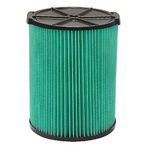 Filtre pour sac à dos Ridgid VF6000, compatible avec le sac à dos plissé anti-allergènes Ridgid 5.0plus à 5 couches
