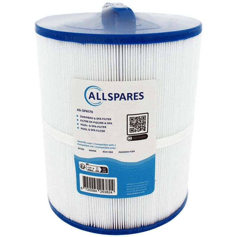 Filtre pour spa Allspares SC720 / 60506 / 6CH-502