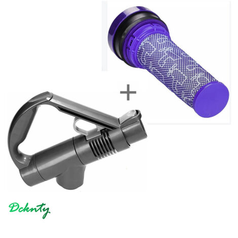 Filtre Pré-Moteur pour Aspirateur Dyson  DC37 DC28C DC53 DC37 92341301 et Poignée Compatible avec Dyson Dyson DC37 DC39C DC53 Piece Detache 917276-01 Poignée de Rechange Poignée de Remplacement Access