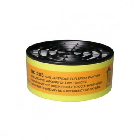 Filtre Remplaçable Carbone Chimique de respirateur de cartouche de gaz RC203 - Protection Masque Risque Gaz