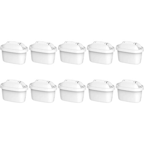 Filtre, Remplacement pour Brita® Maxtra+® Plus, Maxtra Pro® All-in-1 Cartouche de Filtre à Eau, Compatible avec Brita® Marella® Carafe Filtrante, TÜV SÜD, NSF Certifiée (10)
