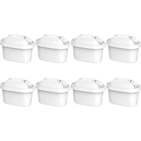 Filtre, Remplacement pour Brita® Maxtra+® Plus, Maxtra Pro® All-in-1 Cartouche de Filtre à Eau, Compatible avec Brita® Marella® Carafe Filtrante, TÜV SÜD, NSF Certifiée (8)