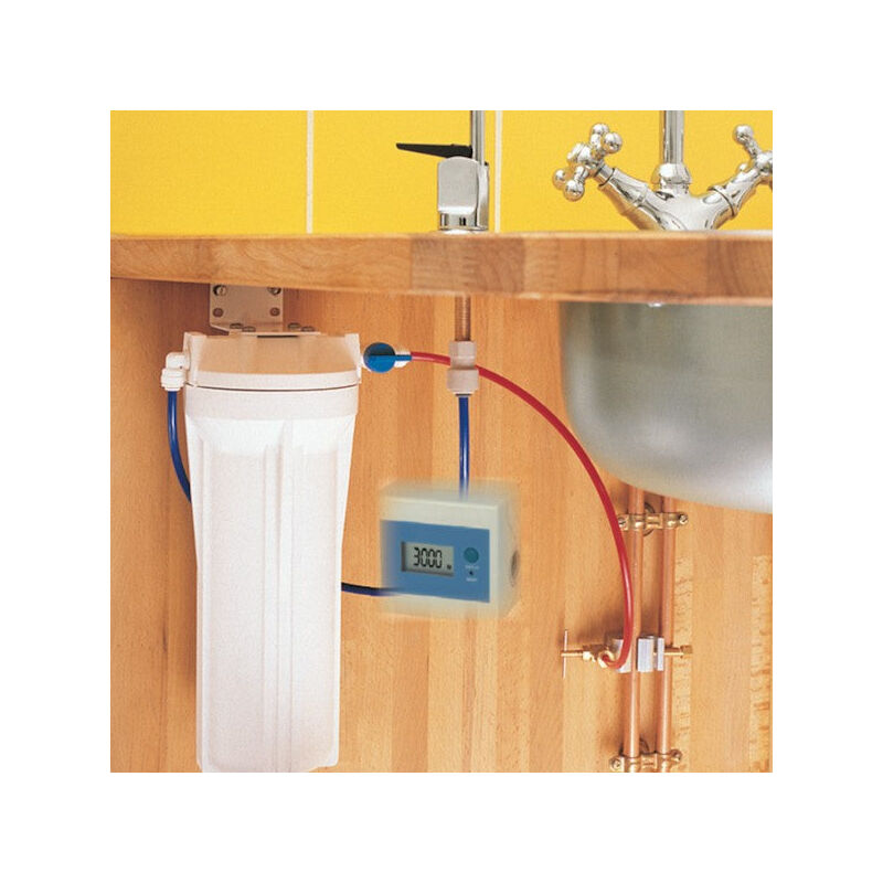 Hydropure - Filtre sous évier 'Digital' avec cartouche emx seca em