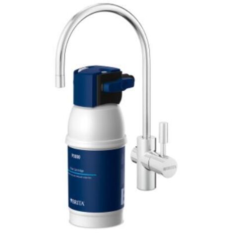 Filtre sous évier Mypure P1 – Système de filtration eau – 3 réglages dureté – Installation facile sous lavabo – Réduction des contaminants – Brita