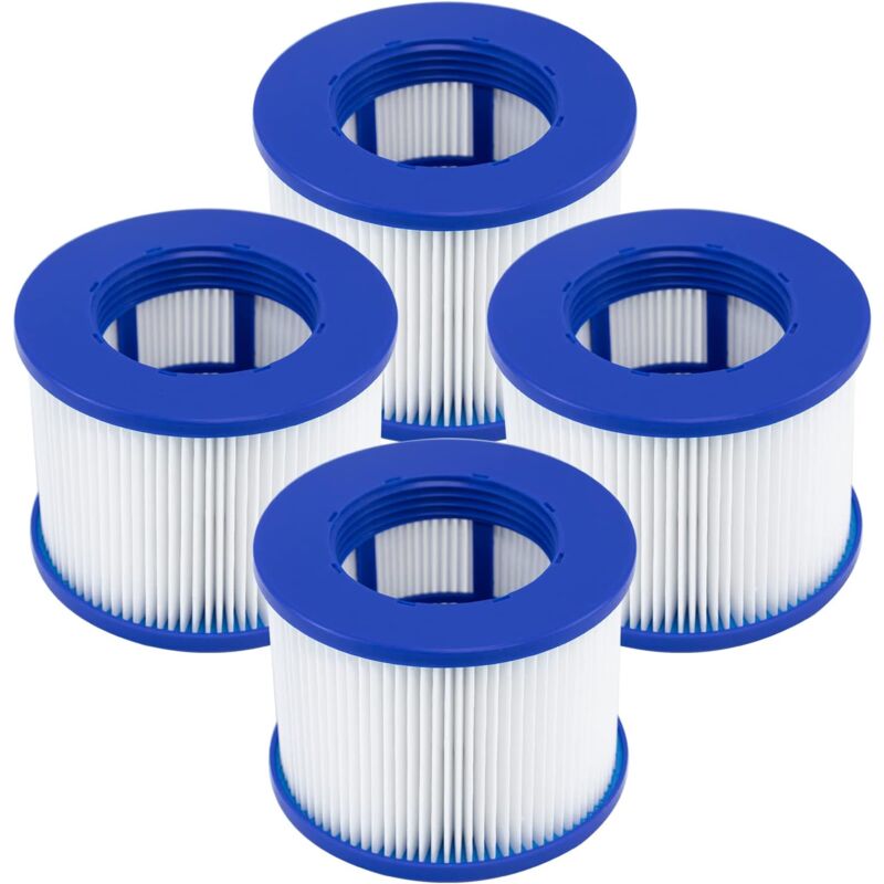 Filtre Spa a Visser, Cartouche filtrante pour Clever Spa,Filtre 75 x 100 mm,Cartouche filtrante pour Spa.Pour GYMAX SPA PMSPA-P154 8106
