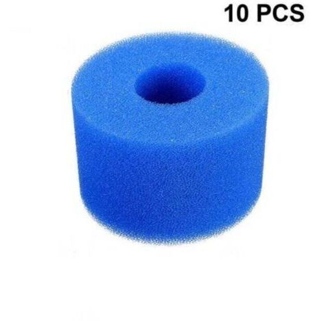 Filtre Spa en Mousse, Lavable Type S1 et Type VI, fabriqué en France, Compatible avec Intex, Bestway, Filtration optimale
