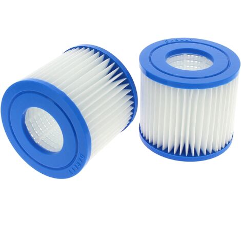 Filtre spa Intex PBW4PAIR SC828 – Lot de 2 filtres ouverts – Compatible avec appareils Intex et Sand-n-sun – Système de filtration eau