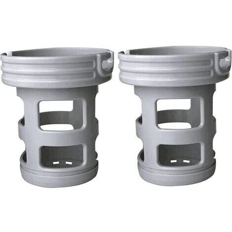 Filtre Spa Lite pour mspa,Filtre pour mspa Lite, pour MSPA Whirlpoal Filter-Bateaux et Spa Chauds - Modèle à partir de 2020 (2 pièces Porte-Filtre)