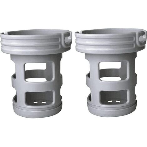 Filtre Spa Lite pour mspa,Filtre pour mspa Lite, pour MSPA Whirlpoal Filter-Bateaux et Spa Chauds - Modèle à partir de 2020 (2 pièces Porte-Filtre)