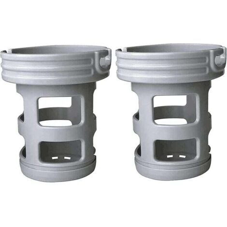 Filtre Spa Lite pour mspa,Filtre pour mspa Lite, pour MSPA Whirlpoal Filter-Bateaux et Spa Chauds - Modèle à partir de 2020 (2 pièces Porte-Filtre)