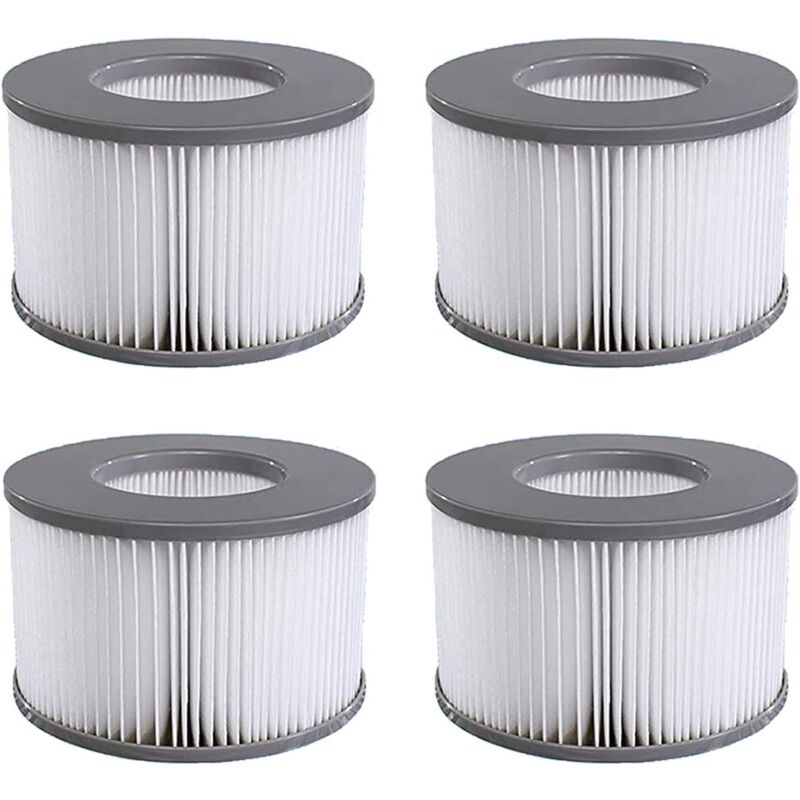 Filtre Spa Lite pour mspa,Filtre pour mspa Lite, pour mspa Whirlpoal Filter - Cartouches filtrantes pour sous - Bateaux et Spa Chauds - Modèle à