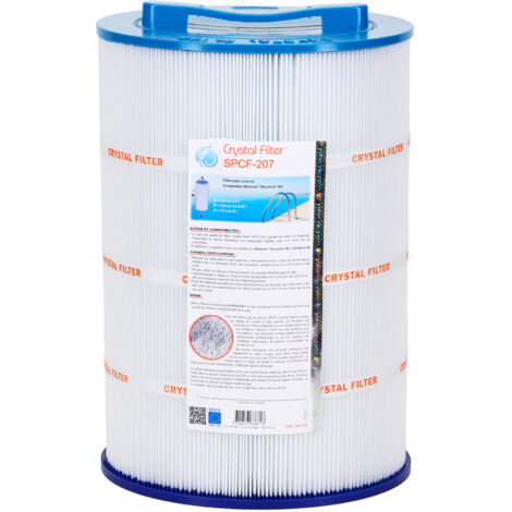Filtre SPCF-207 - Crystal Filter® - Compatible Waterair® Sherlock 100 - Cartouche filtre piscine