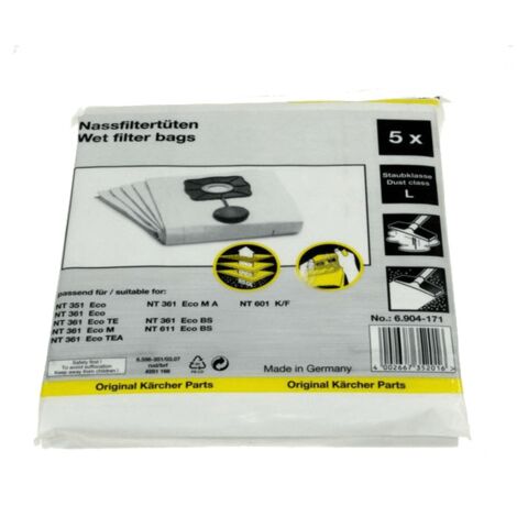 FILTRE SPECIAL FILTRANT POIR L EAU 5 ST POUR PETIT ELECTROMENAGER   KARCHER - 69041710
