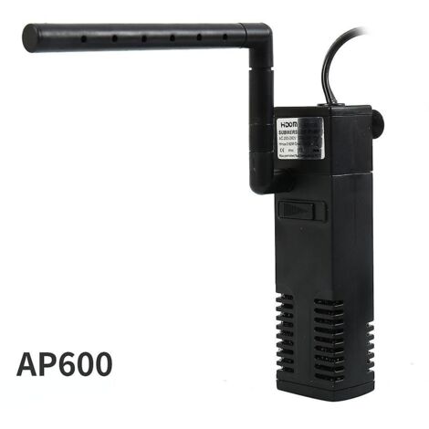 Filtre submersible pour aquarium avec filtre et pompe intégrés. - AquaForge