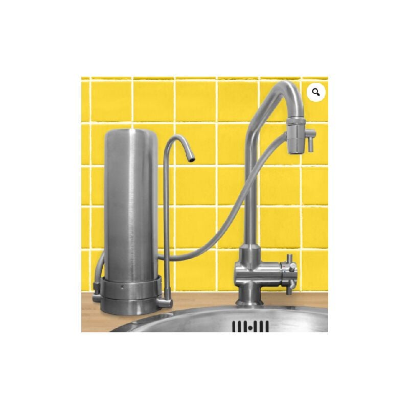 Hydropure - Filtre sur Evier Inox - 100% - cartouche xm