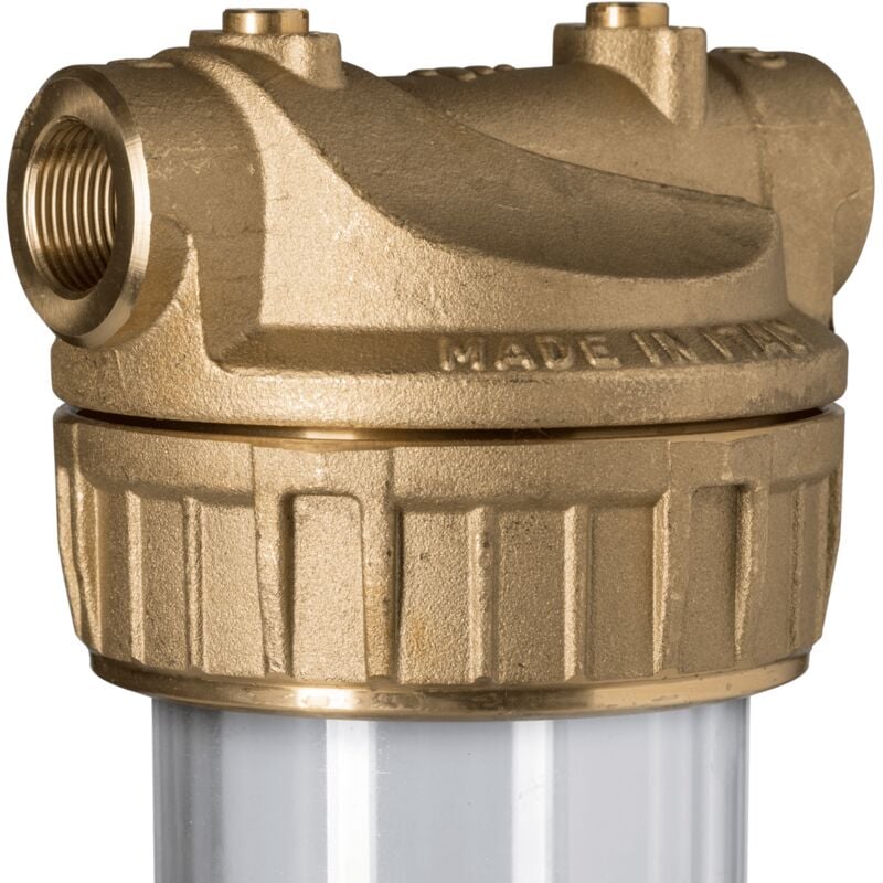 Filtre tête laiton F67 3/4 de pouce