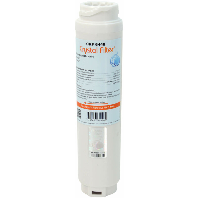 Filtre UltraClarity 644845 - Filtre frigo Bosch - Siemens - Haier compatible - CRF6448