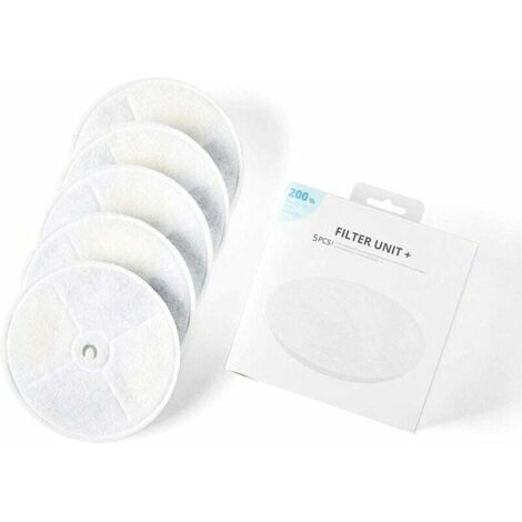 Filtres 5pcs pour chats 2.0 et 3.0, fontaines à eau pour chiens et distributeurs deau CYBERTAIL