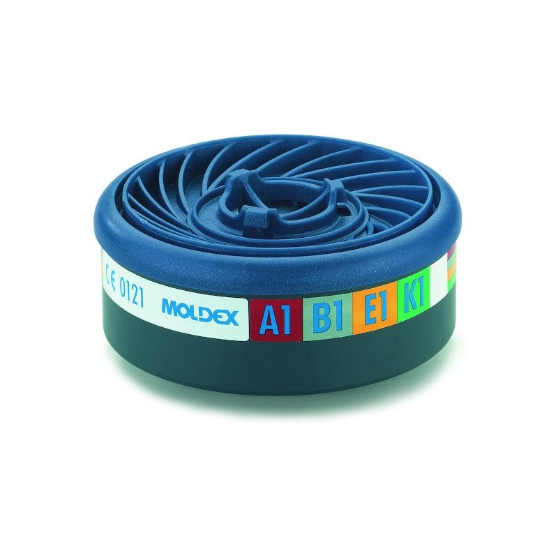 Moldex - Filtres A1B1E1K1 pour masques et demi-masque Easy-Lock série 7000 et 9000