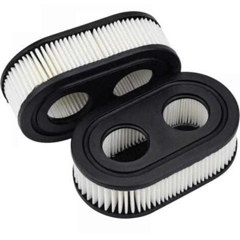 Filtres à air pour tondeuse - Compatibles avec Briggs & Stratton 550E-550EX, références 798452/593260 - Lot de 2 pièces - Étiquette