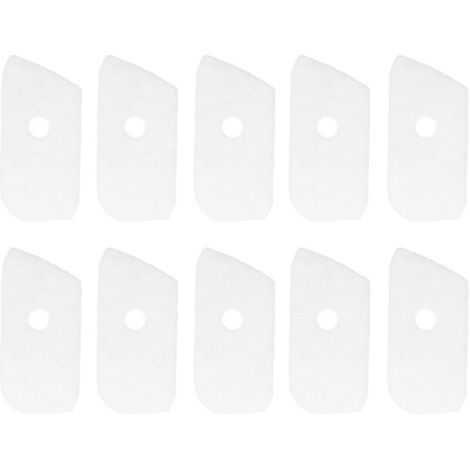 Filtres à Air Universels pour Tronçonneuses 124L 125L 128L 128CD 128LD 128LDX - Lot de 10 Pièces --Crezuo