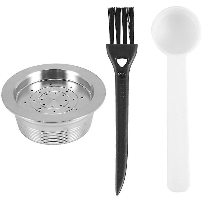 Feiyue - Filtres à café en acier inoxydable, porte-capsules de café rechargeables, ensemble de filtres pour a