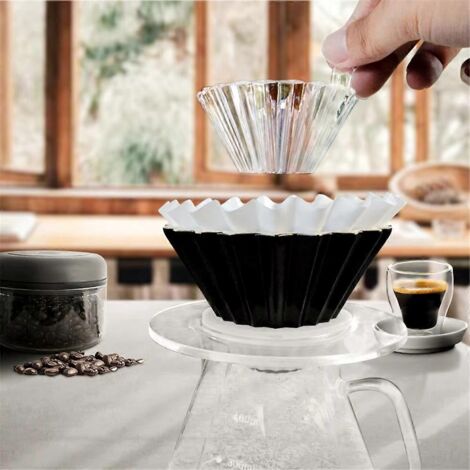Filtres à café en papier, accessoires pour le café, photo couleur