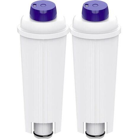 Filtres à eau pour machine à café DeLonghi DLSC002 - Lot de 2 pour ECAM ETAM EC BC Series