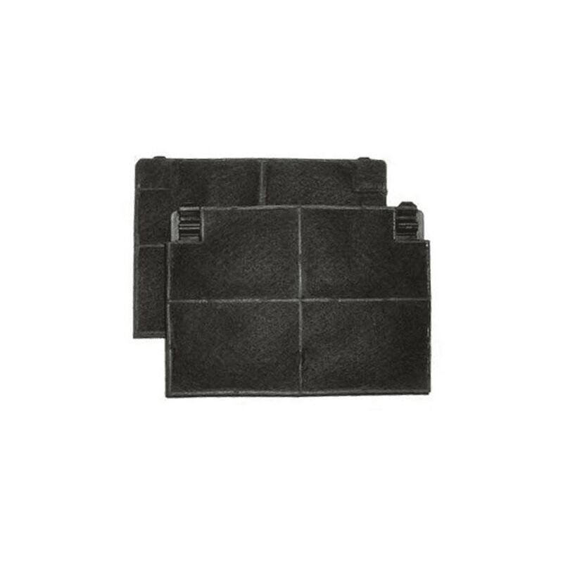 Smeg - filtres charbon livree par 2 pour hotte KITFC142