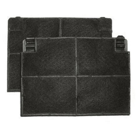 FILTRES CHARBON LIVREE PAR 2 pour HOTTE SMEG - KITFC142