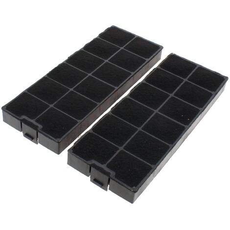 Filtres charbon par 2 pour Hotte Rosieres, Hotte Ariston, Hotte Indesit, Hotte Scholtes, Hotte Hotpoint, Hotte Airlux, Hotte Pro