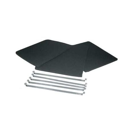 FILTRES CHARBON (X3) 305X220MM POUR HOTTE  DE-DIETRICH