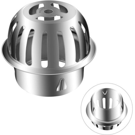Filtres de gouttière en acier inoxydable pour garder le drain propre. Empêchent les feuilles et les débris de s'y accumuler. Convient aux tuyaux de 76 mm de diamètre intérieur.