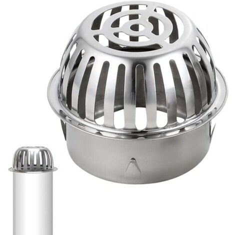 Filtres de Gouttière en Acier Inoxydable Protège-gouttières en Métal Protection Crapaudine de Gouttière Protection Gouttiere Antirouille Filtres de Gouttière Etanche Grille Goutiere