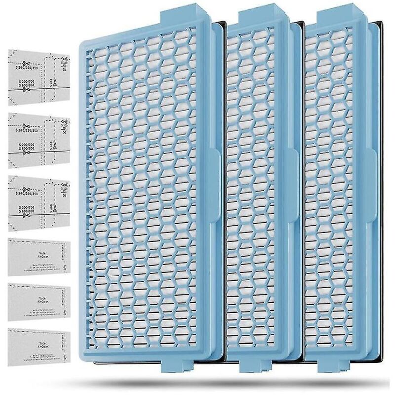 Filtres de moteur de filtre Hepa de remplacement compatibles pour accessoires d'aspirateur -ha 50 S4 S5